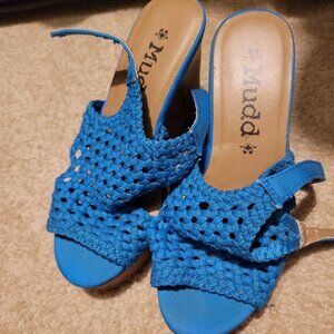Blue Mudd wedges